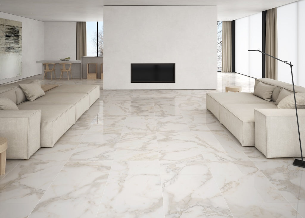 Azuvi - Calacatta Gold - Glänzend