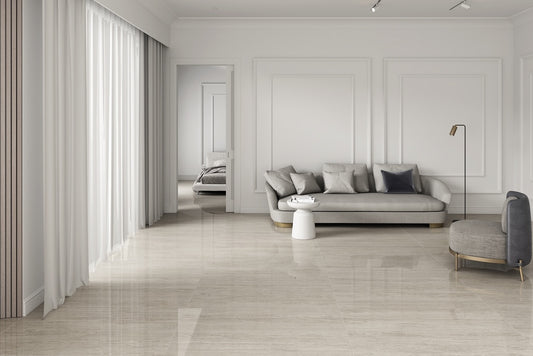 Azuvi - Travertine - Glänzend