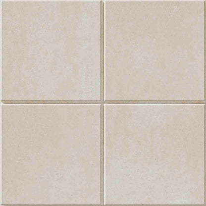 WOW Raster Grid M Fliese in Off White, quadratische Keramikfliese mit mittlerem Rasterrelief und matter Oberfläche in handgemachter Optik für moderne Wand- und Bodenflächen mit ruhiger, geometrischer Struktur.